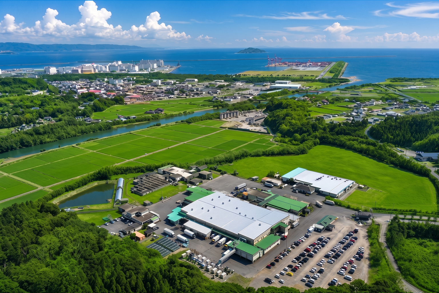 志布志畜産株式会社の全景